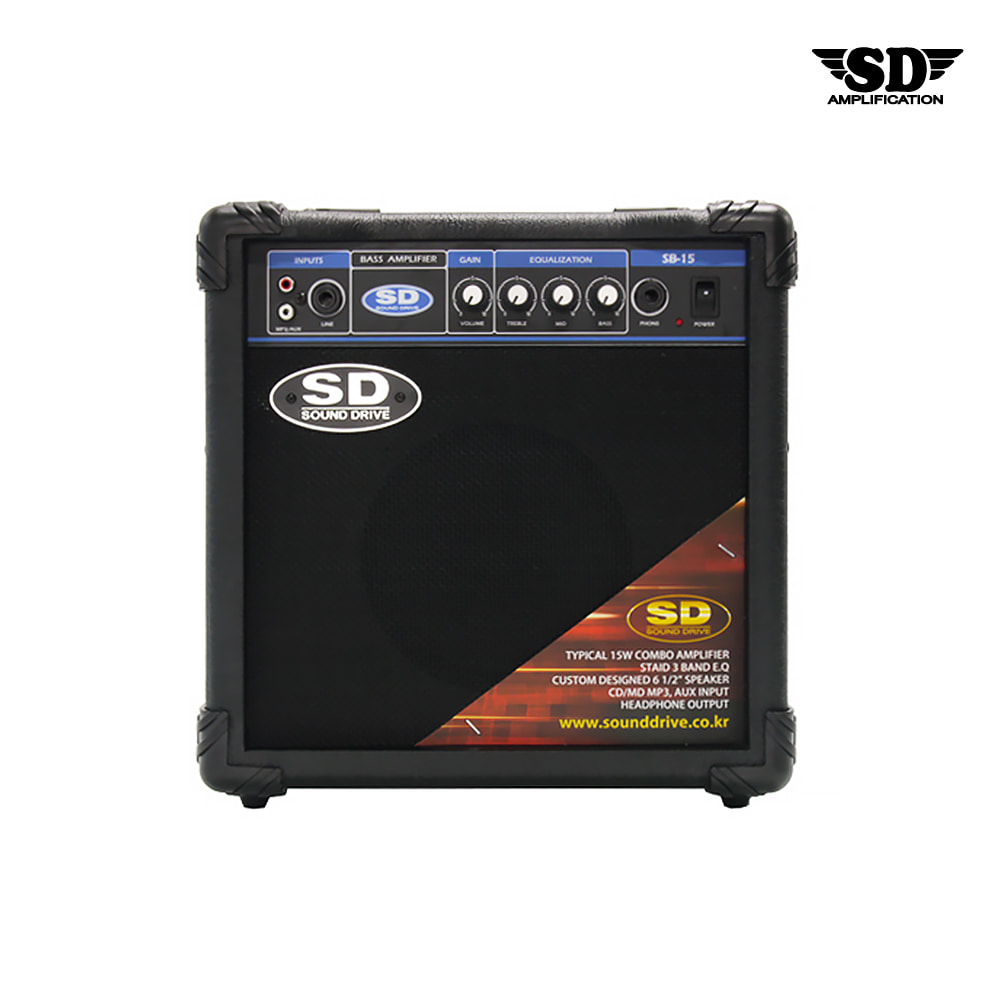 사운드드라이브 베이스 앰프 SB-15 15W